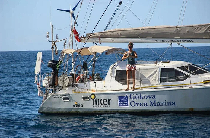 Atlantik'i geçen Başak Mireli bir sonraki hedefini açıkladı